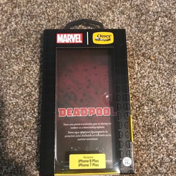 iPhone 8Plus/7Plus Otterbox Case - DEADPOOL - Picture 3 of 4